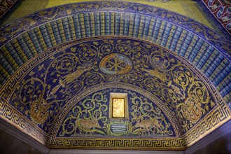 Mosaics in the Mausoleum of Galla Placidia