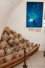 Salvaged amphorae