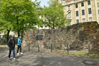 Remains of the medieval Berlin city wall