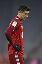 Robert Lewandowski FC Bayern Munich FCB 09 disappointed