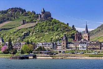 The town of Bacharach on the Rhine