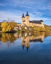 Rochlitz Castle in autumn