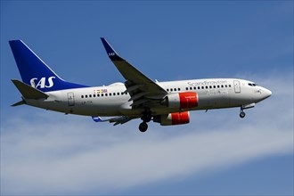 Aircraft SAS Scandinavian Airlines Boeing 737-700