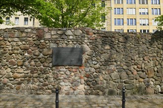 Remains of the medieval Berlin city wall