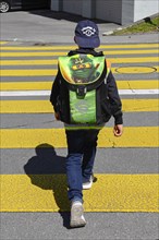 Schoolchild Pedestrian crossing