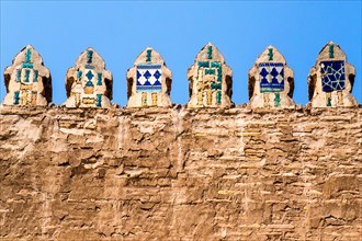 Clay wall of the Toshxauli Palace