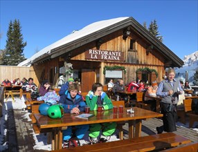 Mountain hut La Frainia