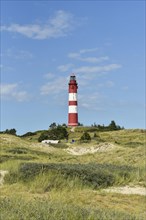 Amrum lighthouse near Wittduen