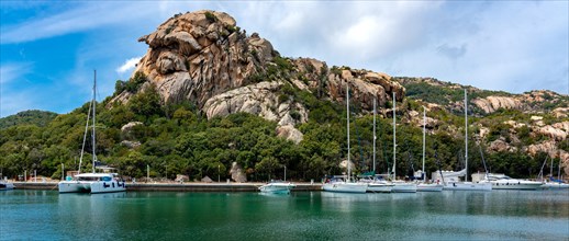 The idyllic marina of Porto Cervo Poltu Quatu