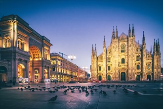 Milan Cathedral in the blue hour