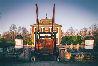 Moated castle