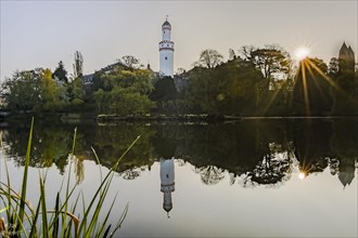 Pond in the castle park