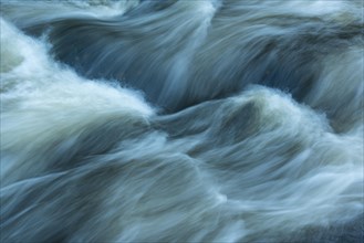 River Bode in the autumnal Harz Mountains