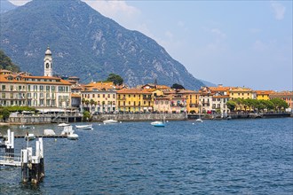 The village of Mennagio on the shores of Lake Como