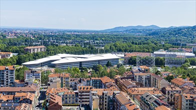 Above the rooftops of Turin