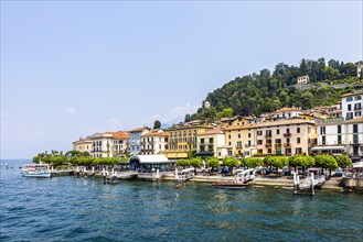 The village of Bellagio on the shores of Lake Como