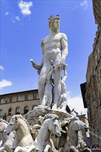 The Neptune Fountain by Bartolomeo Ammannati