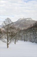 Winter landscape near Bad Urach