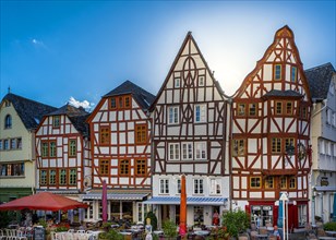 Half-timbered houses in the old town of Limburg an der Lahn