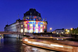 Bode Museum during the Festival of Lights