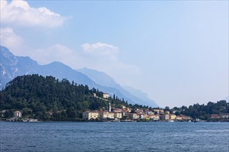The village of Bellagio on the shores of Lake Como