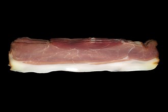 Three slices of Black Forest Ham