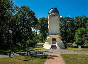 The Einstein Tower in the Science Park in the state capital