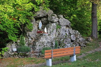 Marian Grotto at the Buergle Chapel