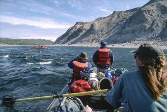 Rafting on the South Nahanni
