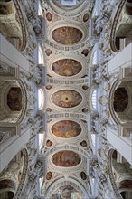 Ceiling fresco in the nave