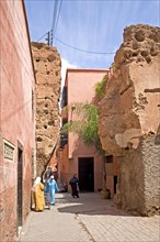 Alleys in the Kasbah of Marrakech
