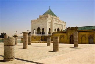 Mausolee de Mohammed V and adjacent mosque