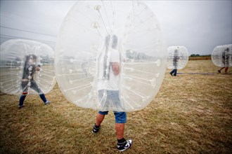 Bubble soccer
