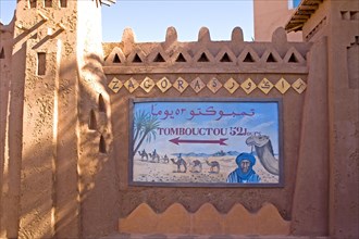 Sign Camel Caravans to Timbuktu