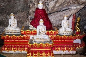Pindaya Cave with over 8000 Buddha statues