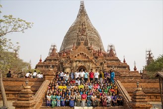 Dhammayazika brick pagoda