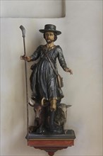 Figure of a saint in the Lady Chapel