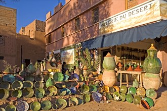 Pottery in the desert town of Tamegroute