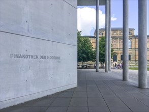 Pinakothek der Moderne and Alte Pinakothek