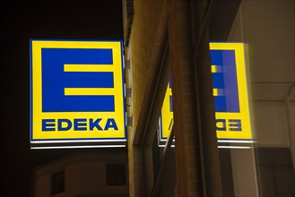 Logo of the supermarket chain EDEKA