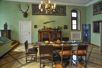 Dining room of the 16th century