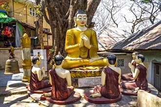 Buddha under bodi tree