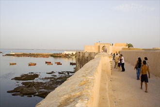 El-Jadida is completely surrounded by a walkable city wall. El-Jadida