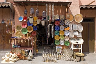 Shops in the Marrakech Kasbah