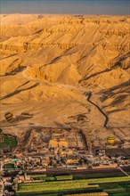 Bird's eye view of Medinet Habu