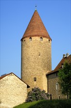 Tower, castle Bulle, Switzerland