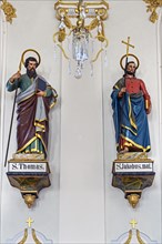 Statues of saints