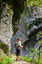 Hikers in the Kaiserklamm