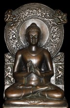 Bronze Buddha statue