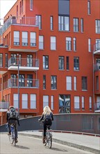 New residential buildings at Westhafen